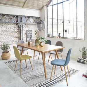 Tisch aus massivem Mindi 8 pers.