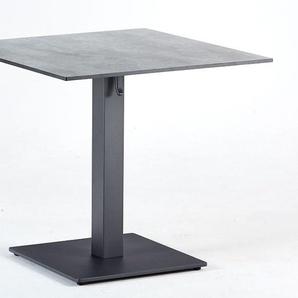 Tisch Cervia 80x80cm anthrazit/HPL