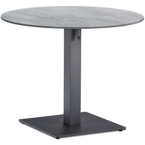 Tisch Cervia 90cm Ø anthrazit/HPL
