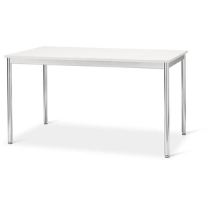 Tisch Metall »CN3« - chrom - Holz -