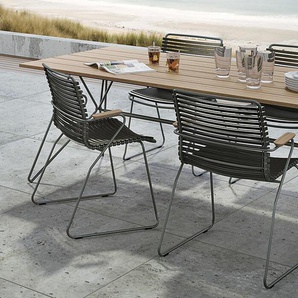 Tisch Sketch Houe grau, Designer Henrik Pedersen, 74.5x220x88 cm