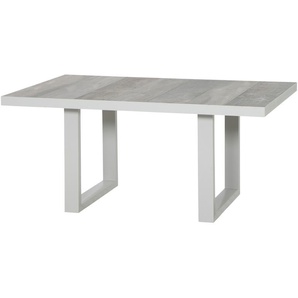 Siena Garden Tisch Corido - weiß - Materialmix - 85 cm - 65 cm | Möbel Kraft