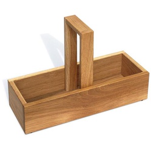 Tischbox Caritas Wendelstein Caritas Wendelstein Eiche geölt braun, Designer side by side, 20.5x29x10.5 cm