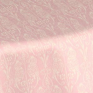 Tischdecke ADAM Little Parrot Tischdecken Gr. B/L: 145 cm x 220 cm, oval, rosa Tischdecken nachhaltig