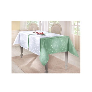 Tischdecke DOHLE&MENK Tischdecken Gr. B/L: 130 cm x 250 cm, eckig, grün (lindgrün) Tischdecken Tischwäsche