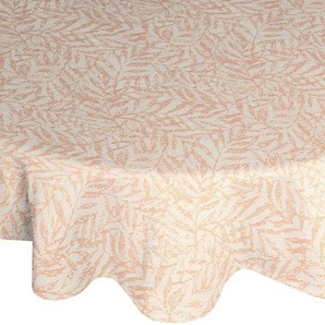 Tischdecke WIRTH Gospic Tischdecken Gr. B/L: 190 cm x 130 cm, 1 St., orange (terra) Tischdecken