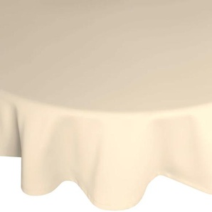 Tischdecke WIRTH NEWBURY Tischdecken Gr. B/L: 130 cm x 190 cm, oval, beige Tischdecken