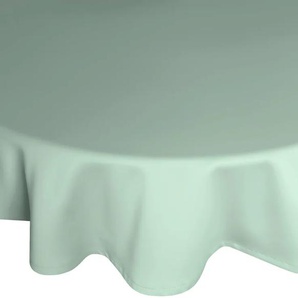 Tischdecke WIRTH NEWBURY Tischdecken Gr. B/L: 130 cm x 190 cm, oval, grün (mint) Tischdecken