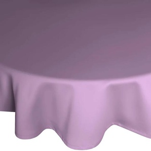 Tischdecke WIRTH NEWBURY Tischdecken Gr. B/L: 130 cm x 190 cm, oval, lila (flieder) Tischdecken