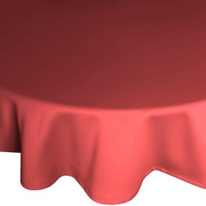 Tischdecke WIRTH NEWBURY Tischdecken Gr. B/L: 130 cm x 190 cm, oval, rot Tischdecken