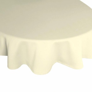 Tischdecke WIRTH WirthNatur Tischdecken Gr. B/L: 130 cm x 190 cm, oval, beige Tischdecken