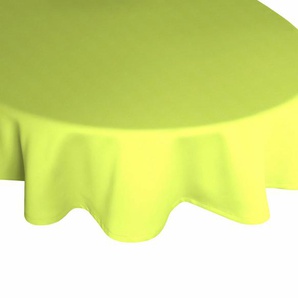 Tischdecke WIRTH WirthNatur Tischdecken Gr. B/L: 130 cm x 190 cm, oval, grün Tischdecken