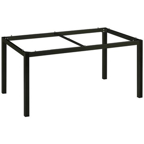 -Tischgestell 160 x 90 cm schwarz, Designer Stern Design, 73x160x90 cm