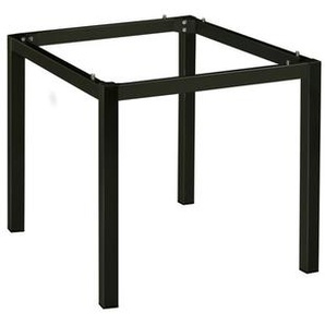 -Tischgestell 90 x 90 cm schwarz, Designer Stern Design, 73x90x90 cm