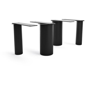 Tischgestell Pilier Metall Schwarz für Tischplatten ab 200 cm, Gestelle