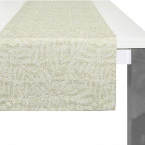 Tischläufer WIRTH Gospic Tischdecken Gr. B/L: 150 cm x 40 cm, 1 St., grau Tischläufer
