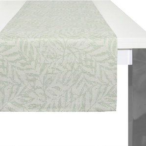 Tischläufer WIRTH Gospic Tischdecken Gr. B/L: 150 cm x 40 cm, 1 St., grün Tischläufer