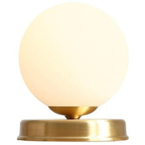 Tischlampe LAMP BALL Messing 17 cm