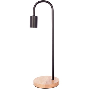 Tischlampe Schwarz ca. 15cm (L) x 15cm (B) x 47cm (H)