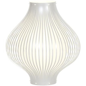 Tischlampe Weiß ca. 40cm (L) x 40cm (B) x 43cm (H)