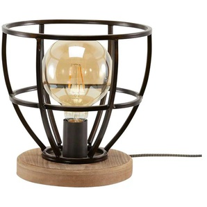 Tischleuchte 1-flammig | schwarz | 25 cm |