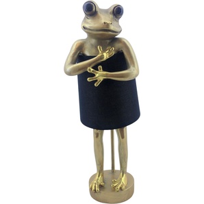 Tischleuchte AM DESIGN Frosch Lampen Gr. Höhe: 43,5 cm, goldfarben (goldfarben, schwarz) Tischlampen