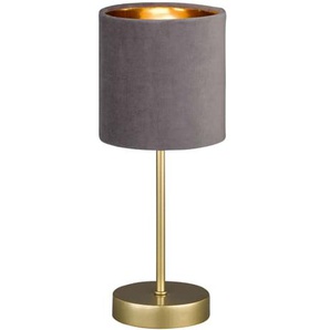 Tischleuchte Aura, grau/gold, 34 cm