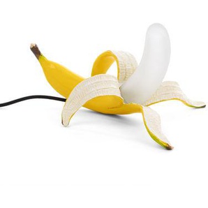 Tischleuchte Banana Dewey plastikmaterial gelb / Kunstharz & Glas - Seletti - Gelb