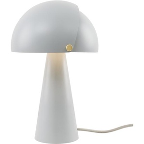 Tischleuchte DESIGN FOR THE PEOPLE ALIGN Lampen Gr. Höhe: 33,5 cm, grau Tischlampen Designer Leuchte