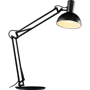 Tischleuchte DESIGN FOR THE PEOPLE ARKI Lampen Gr. Ø 20 cm Höhe: 52 cm, schwarz Schreibtischlampe Schreibtischlampen