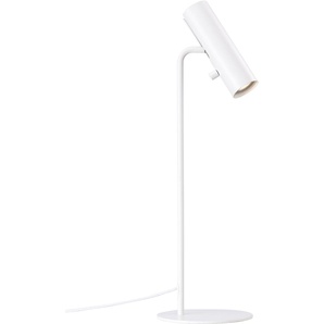 Tischleuchte DESIGN FOR THE PEOPLE MIB Lampen Gr. Ø 6 cm Höhe: 66 cm, weiß Schreibtischlampe Schreibtischlampen
