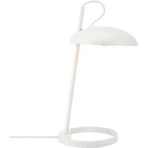 Tischleuchte DESIGN FOR THE PEOPLE Versale Lampen Gr. Ø 22,00 cm Höhe: 45,00 cm, weiß Tischlampen Skandinavischer Minimalismus, weiche Form mit Kontrastdetail
