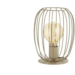 Tischleuchte Ella - beige - Materialmix - 24,5 cm - 18.0 | Möbel Kraft