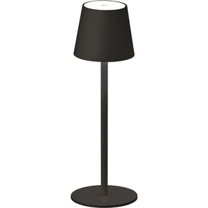 Tischleuchte FHL EASY Tropea Lampen Gr. 1 flammig, Ø 12,00 cm Höhe: 38,00 cm, braun (sand schwarz) LED Tischlampen