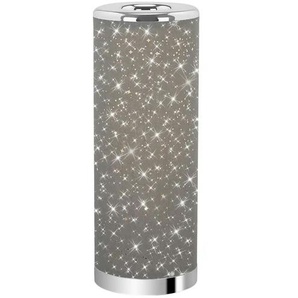Tischleuchte - grau - Materialmix - 35,5 cm - 13.0 | Möbel Kraft