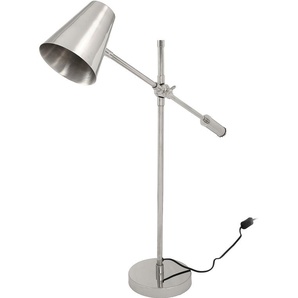 Tischleuchte KAYOOM Allen Lampen Gr. 1 flammig, Höhe: 74 cm, silberfarben Tischlampen Tischleuchte im Industrial-Style aus Metall, individuell verstellbar