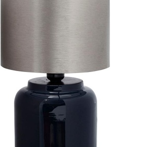 Tischleuchte KAYOOM Art Lampen Gr. Ø 21 cm Höhe: 43,5 cm, blau (dunkelblau) Tischlampen harmonisch, extravagant, luxuriös
