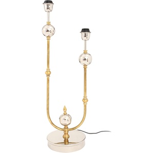 Tischleuchte KAYOOM Cosima Lampen Gr. Höhe: 77,00 cm, silberfarben (silber) Tischlampen