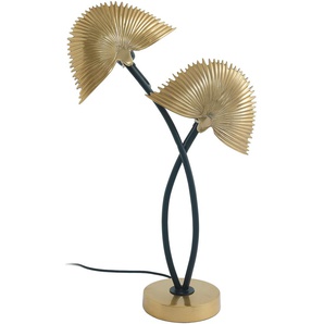 Tischleuchte KAYOOM Sue Lampen Gr. 2 flammig, Höhe: 60 cm, goldfarben Tischlampen