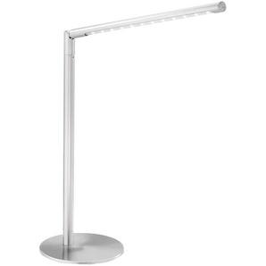 Tischleuchte LEUCHTEN DIREKT DAWDA Lampen Gr. 1 flammig, Höhe: 81,5 cm, silberfarben (edelstahlfarben) LED Tischlampen LED, dimmbar über Tastdimmer