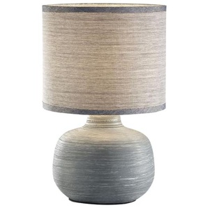 Tischleuchte Lou, grau, 28 cm