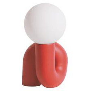 Tischleuchte Neotenic LED Petite keramik orange / Klein - Keramik / L 18 x H 26 cm - Petite Friture - Orange