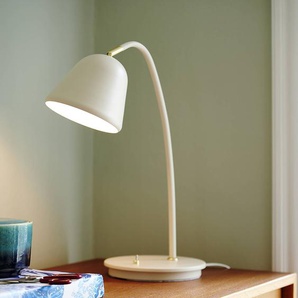 Tischleuchte Ø 15cm Beige Stahl, lackiert E14