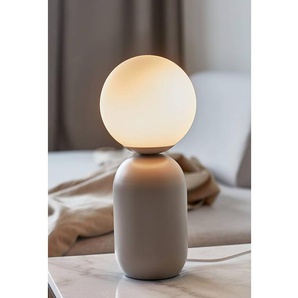 Tischleuchte Ø 15cm Grau/Grau Aluminium, pulverbeschichtet E14