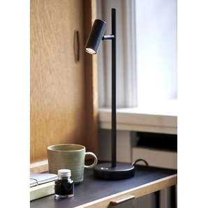 Tischleuchte Ø 3cm Schwarz/Schwarz Stahl, lackiert Polyester PVC Nicht austauschbare LEDs LED-Platine