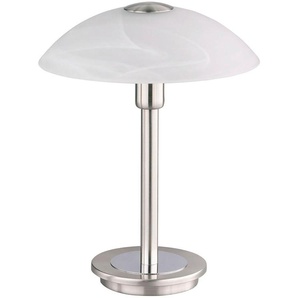 Tischleuchte PAUL NEUHAUS ENOVA Lampen Gr. 1 flammig, Ø 20 cm, grau (stahl) LED Tischlampen