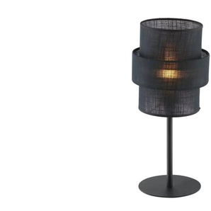 Tischleuchte - schwarz - Materialmix - 38 cm - 20.0 | Möbel Kraft