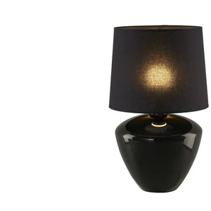 Tischleuchte - schwarz - Materialmix - 62 cm - 40.0 | Möbel Kraft
