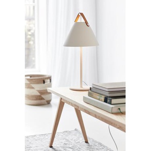 Tischleuchte Strap 25 x 55 x 25cm Weiß/Weiß Material: Metall Metallart: Stahl Oberfläche Metall: Lackiert E27