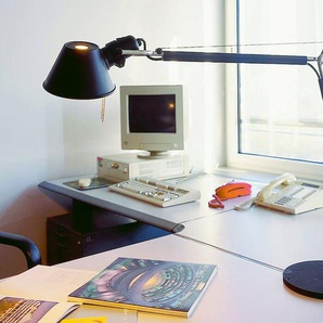 Tischleuchte Tolomeo Tavolo Artemide schwarz, Designer de Lucchi & Fassina, 123 cm